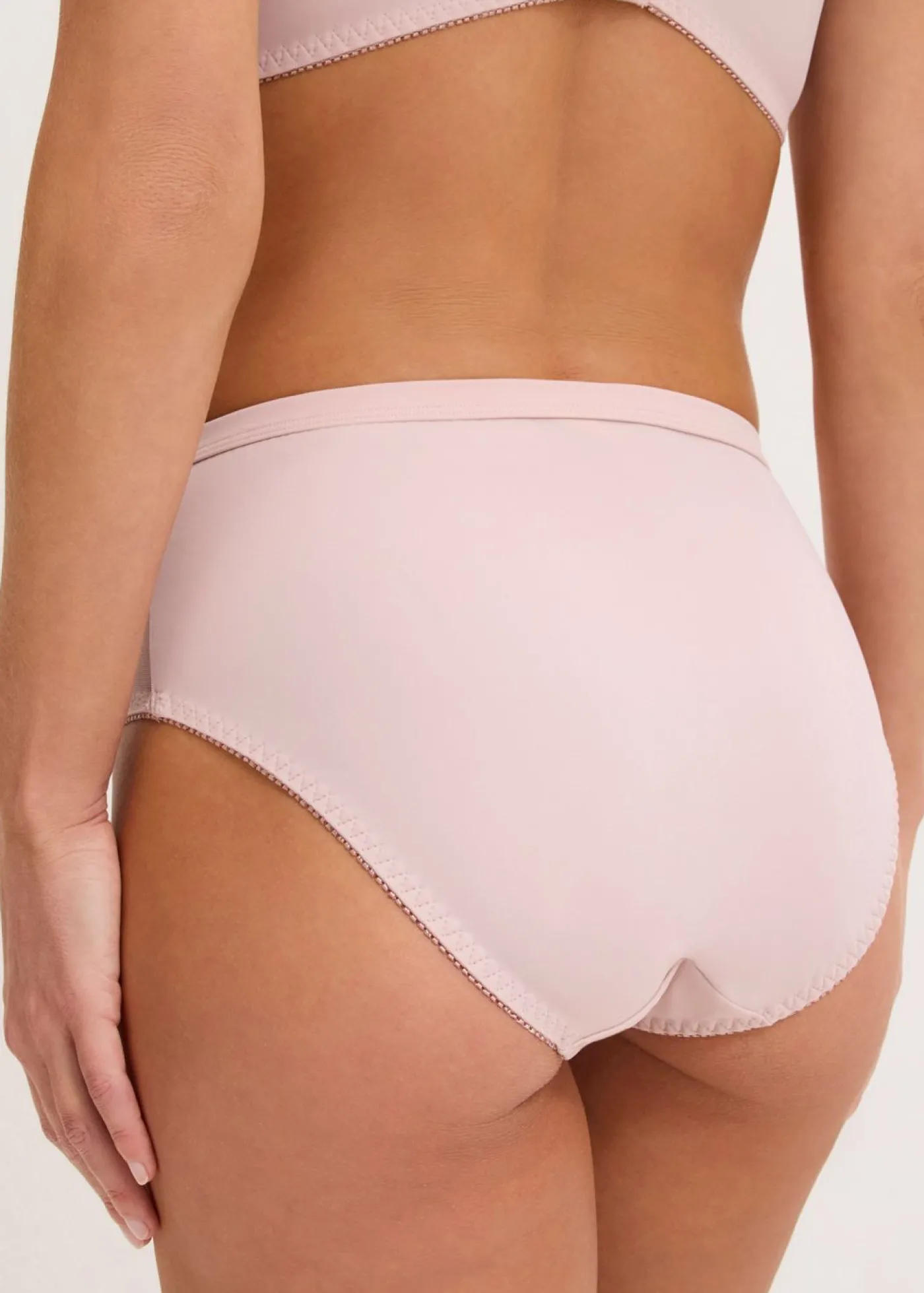 bonprix bonprix Braga con bordado delicado rosa mate-baya Online