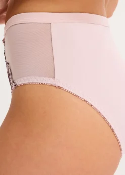 bonprix bonprix Braga con bordado delicado rosa mate-baya Online