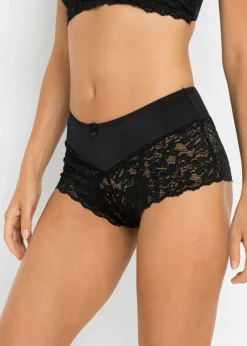 bonprix bonprix Braga con encaje Negro Hot