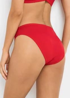 bonprix bonprix Braga con encaje delicado (2 unidades) Fresa + gris jaspeado Best