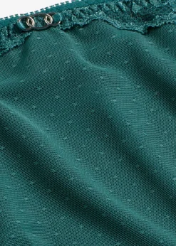 bonprix bonprix Braga con encaje delicado verde mar Clearance