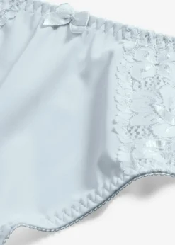 bonprix bonprix Braga con encaje delicado (2 unidades) Azul crema + azul crema Hot