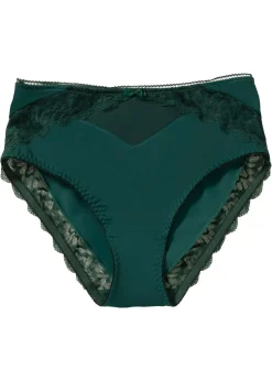 bonprix bonprix Braga con material reciclado Verde intenso
