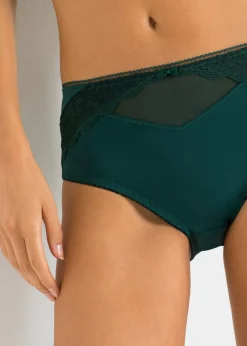 bonprix bonprix Braga con material reciclado Verde intenso