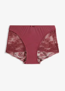 bonprix bonprix Braga de encaje delicado rojo avellana