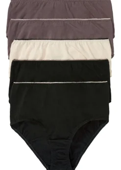 bonprix bonprix Braga maxi (5 unidades) Negro/baya ahumado/beige arena New