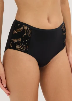 bonprix bonprix Braga (4 unidades) de modal suave Negro