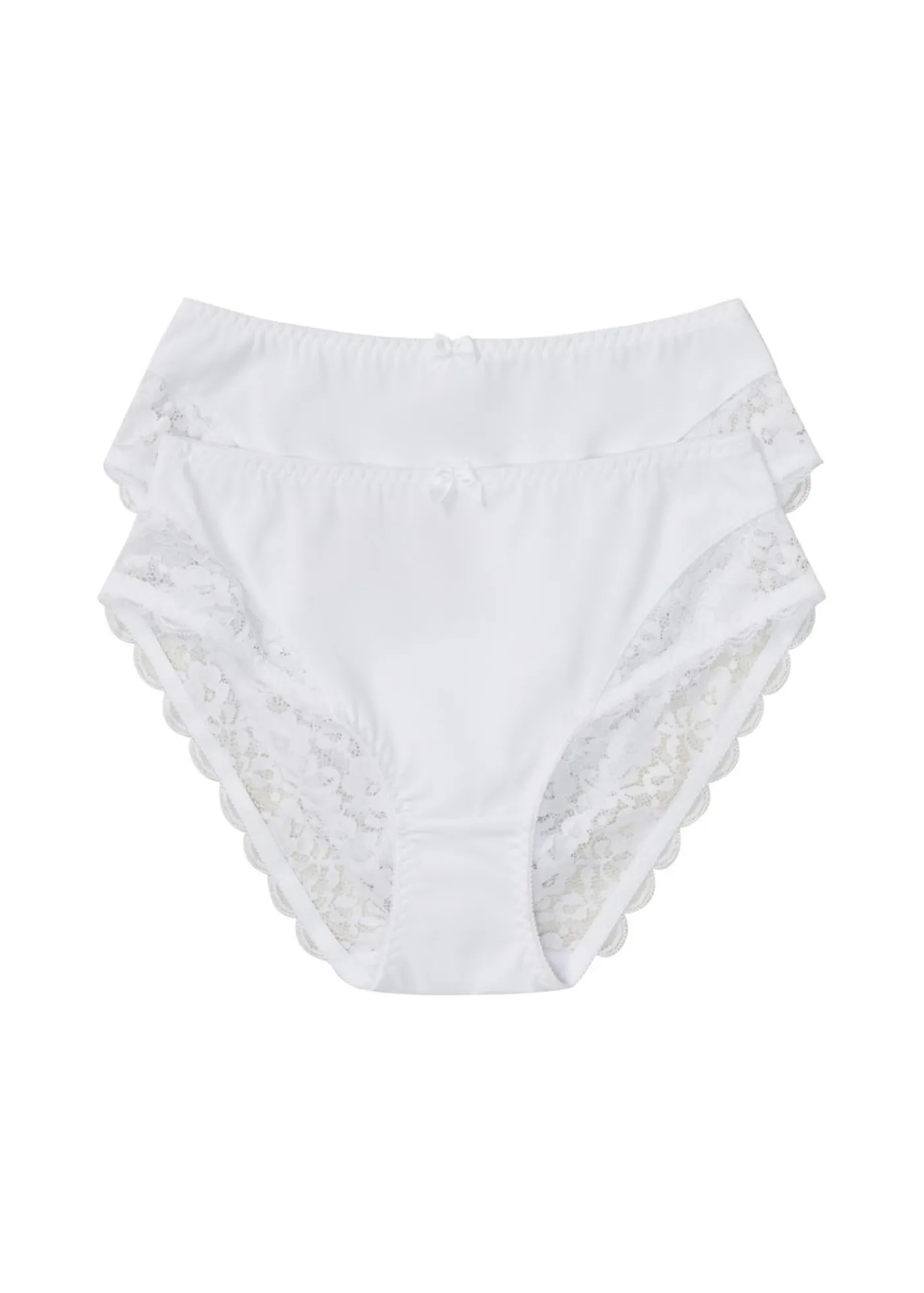 bonprix bonprix Bragas (2 unidades) blanco + blanco New