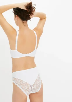 bonprix bonprix Bragas (2 unidades) blanco + blanco New