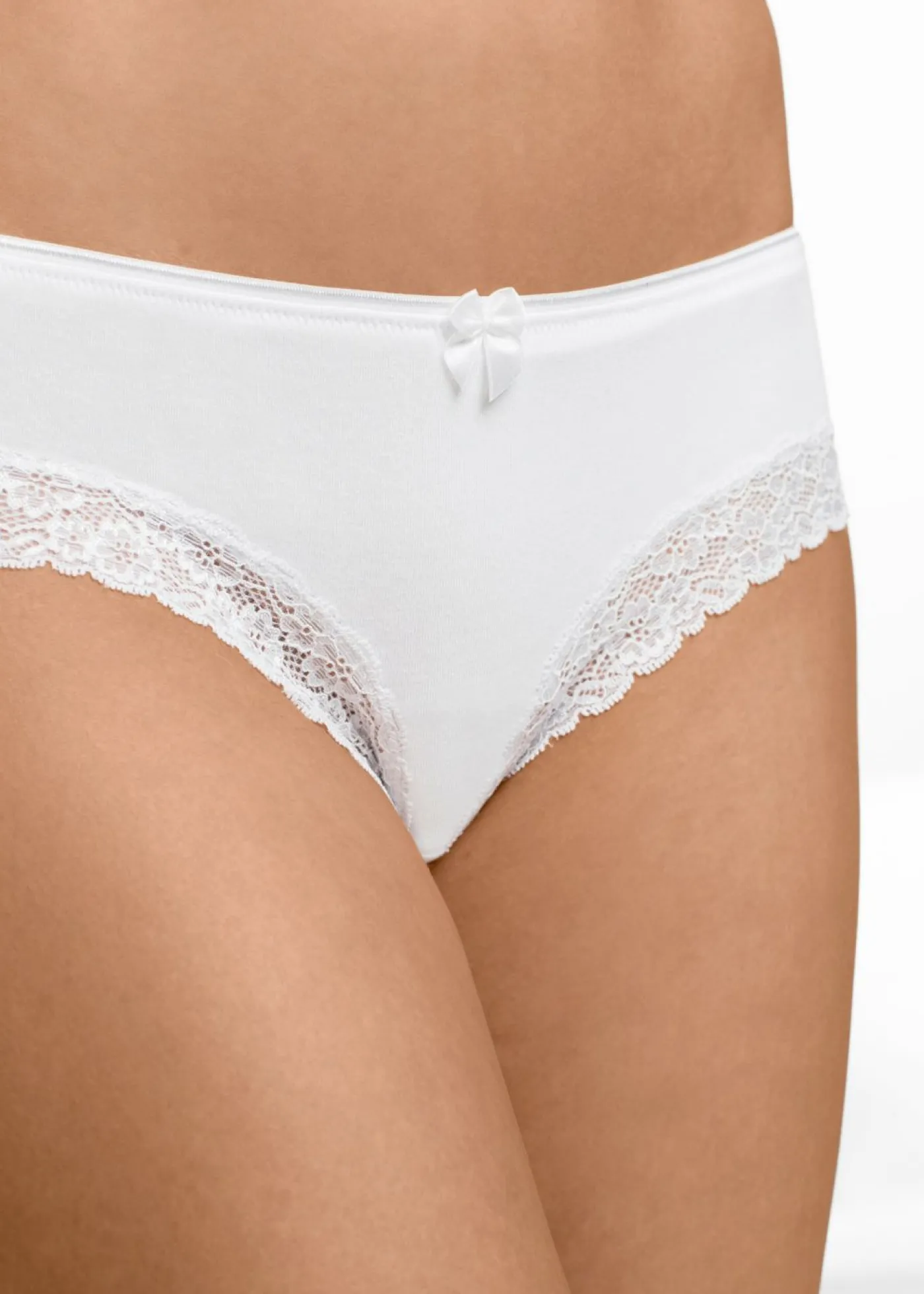 bonprix bonprix Bragas brasileñas (4 unidades) Negro-blanco Best