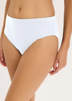 bonprix bonprix Bragas de algodón orgánico (7 unidades) blanco+negro+beige arena Online