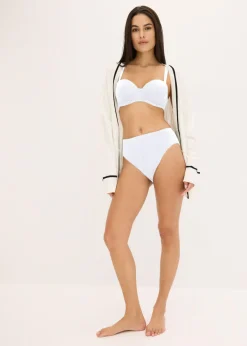 bonprix bonprix Bragas de algodón orgánico (7 unidades) blanco+negro+beige arena Online