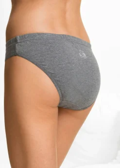 bonprix bonprix Bragas (6 unidades) blanco-gris jaspeado Sale