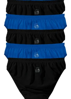 bonprix bonprix Bragas (6 unidades) Negro/Azur Best