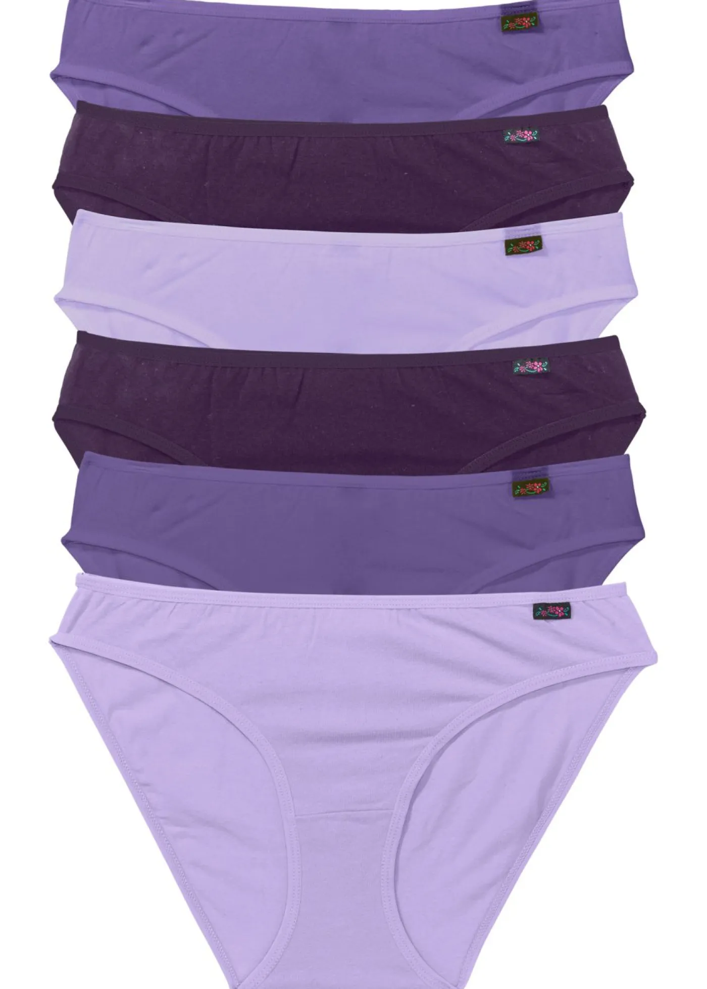 bonprix bonprix Bragas (6 unidades) lila/lila claro Discount