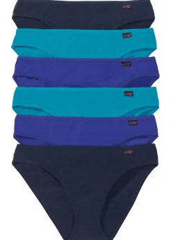 bonprix bonprix Bragas (6 unidades) Azul/turquesa