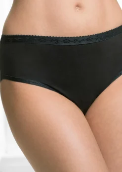 bonprix bonprix Bragas (5 unidades) Negro Hot