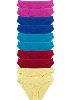 bonprix bonprix Braguita (10 unidades) Multicolor-fucsia
