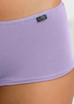 bonprix bonprix Braguita (5 unidades) Lila oscuro/lila/violeta