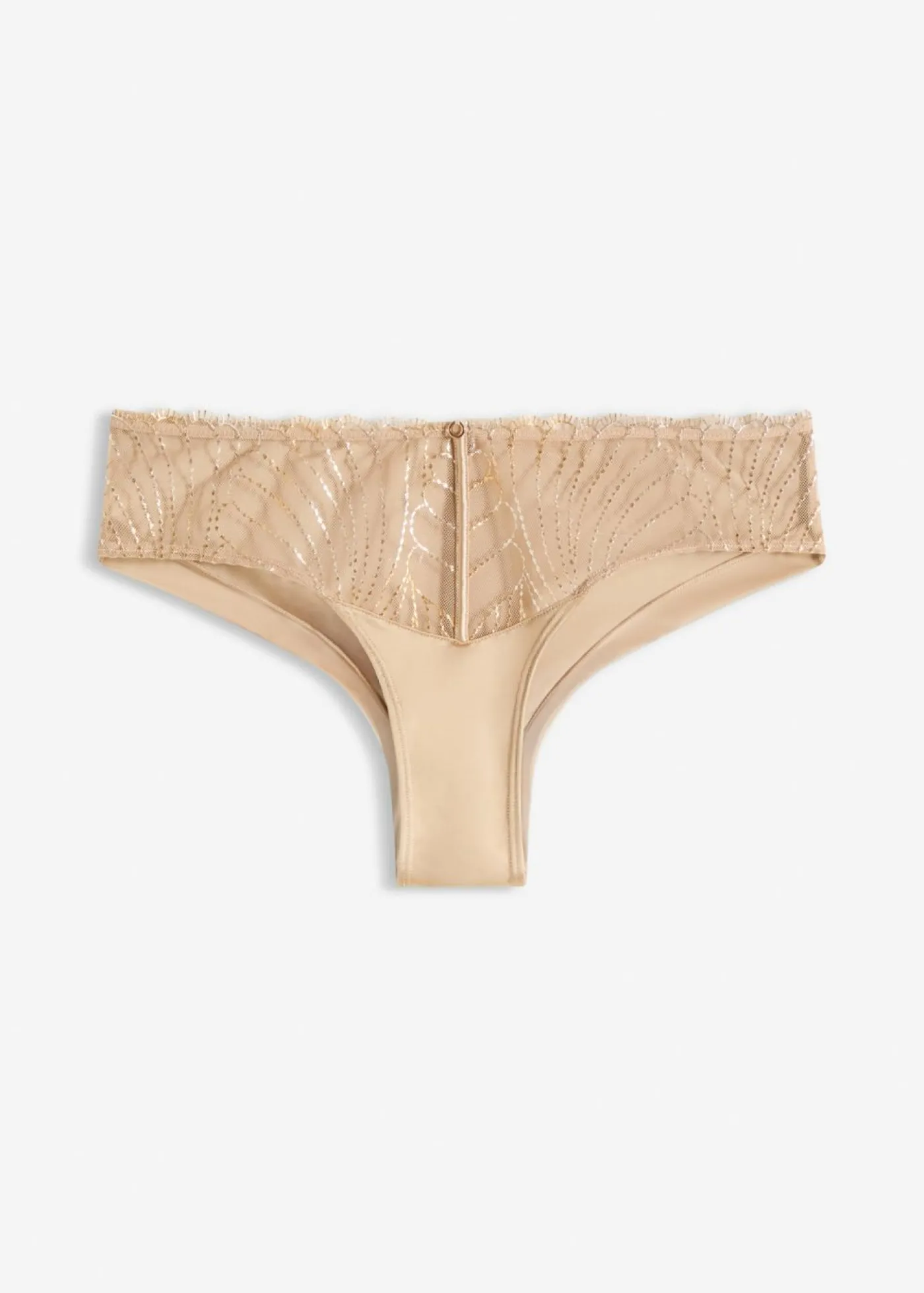 bonprix bonprix Braguita brasileña con bordado Beige pardo Outlet