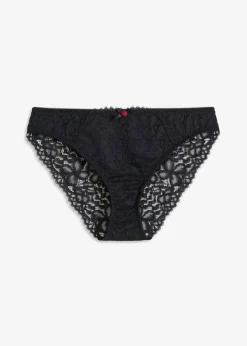 bonprix bonprix Braguita con encaje Negro Clearance