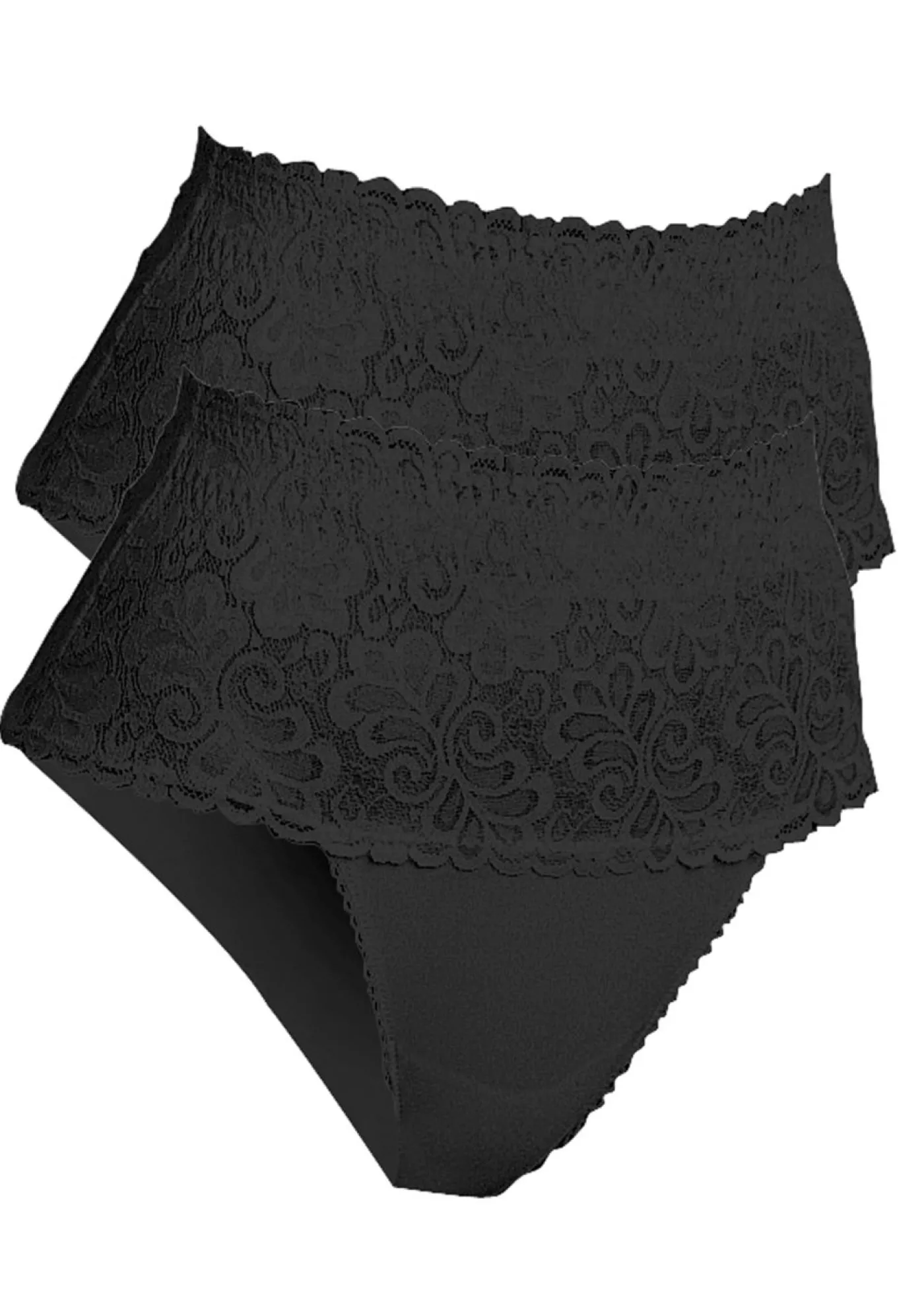 bonprix bonprix Braguita con fuerte efecto moldeador (2 unidades) Negro Outlet