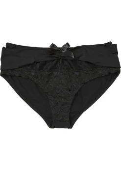 bonprix bonprix Braguita con poliamida reciclada Negro Clearance