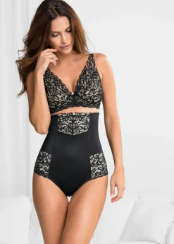 bonprix bonprix Braguita con un gran efecto moldeador Negro-nude New
