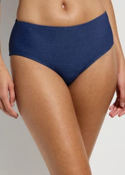 bonprix bonprix Braguita de bikini con aspecto vaquero Azul marino Outlet