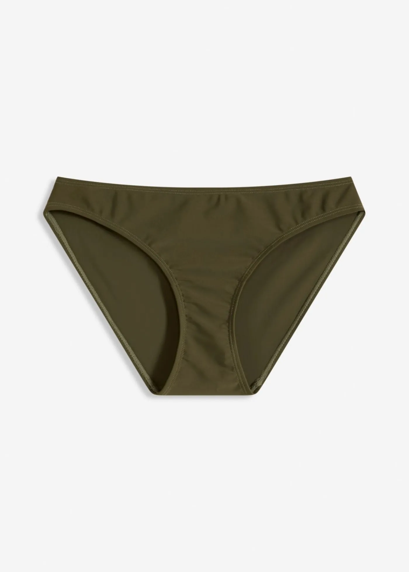 bonprix bonprix Braguita de bikini con pernera normal Verde oliva oscuro New