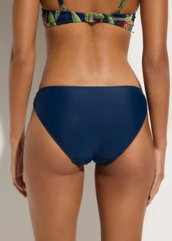 bonprix bonprix Braguita de bikini con pernera normal Azul marino Online