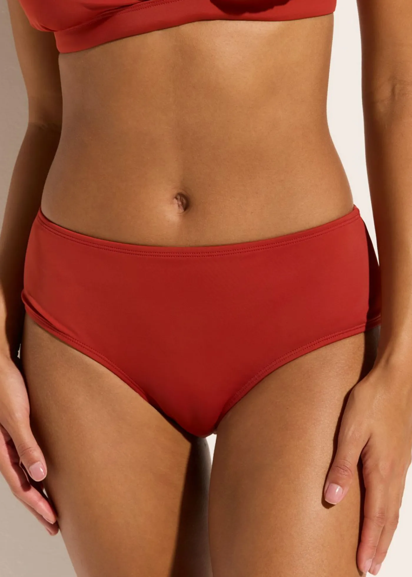 bonprix bonprix Braguita de bikini de talle alto naranja óxido Best