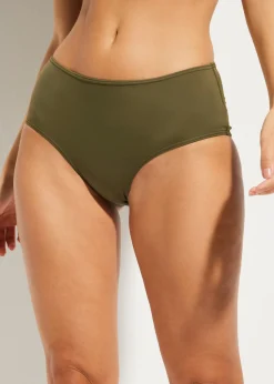 bonprix bonprix Braguita de bikini de talle alto Verde oliva oscuro Online