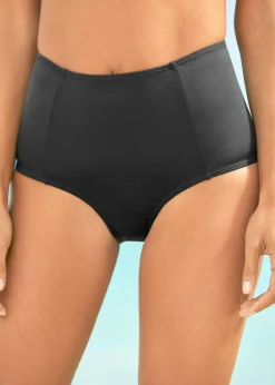 bonprix bonprix Braguita de bikini de talle alto Negro Hot