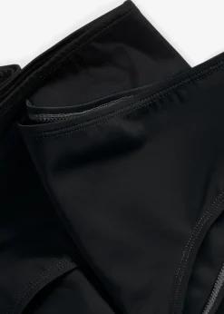 bonprix bonprix Braguita de bikini en paquete doble (2 unidades) Negro-negro