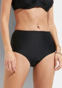 bonprix bonprix Braguita de bikini highwaist con ligero efecto moldeador Negro Best