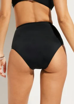 bonprix bonprix Braguita de bikini highwaist en paquete doble (2 unidades) Celeste claro/negro Hot