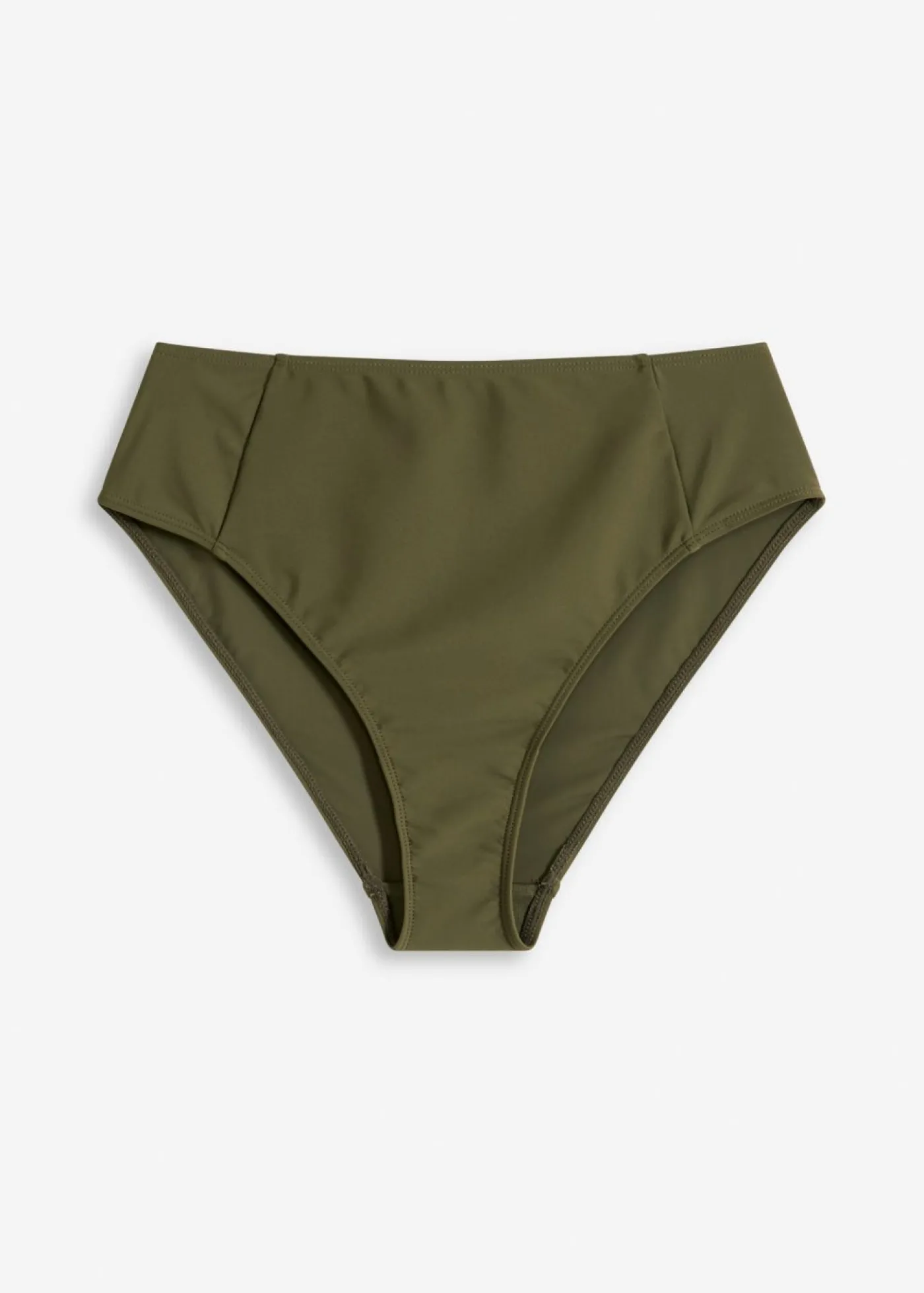 bonprix bonprix Braguita de bikini highwaist con pernera alta Verde oliva oscuro Clearance