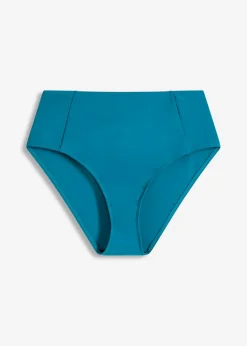bonprix bonprix Braguita de bikini highwaist con pernera alta turquesa profundo New