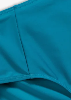 bonprix bonprix Braguita de bikini highwaist con pernera alta turquesa profundo New