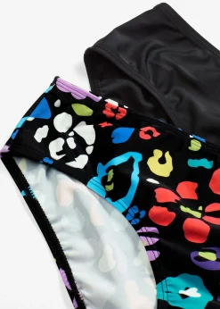 bonprix bonprix Braguita de bikini (2 unidades) Negro multicolor Clearance
