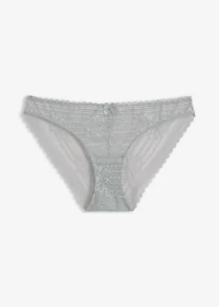 bonprix bonprix Braguita de encaje Gris-plata Best