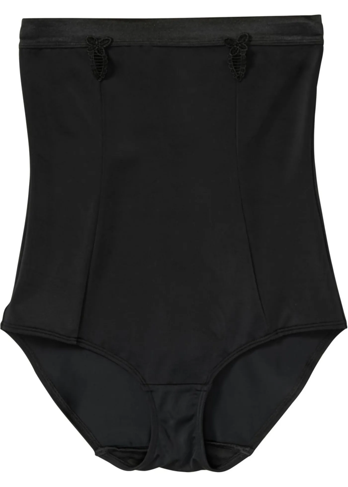 bonprix bonprix Braguita de talle alto con gran efector reductor Negro