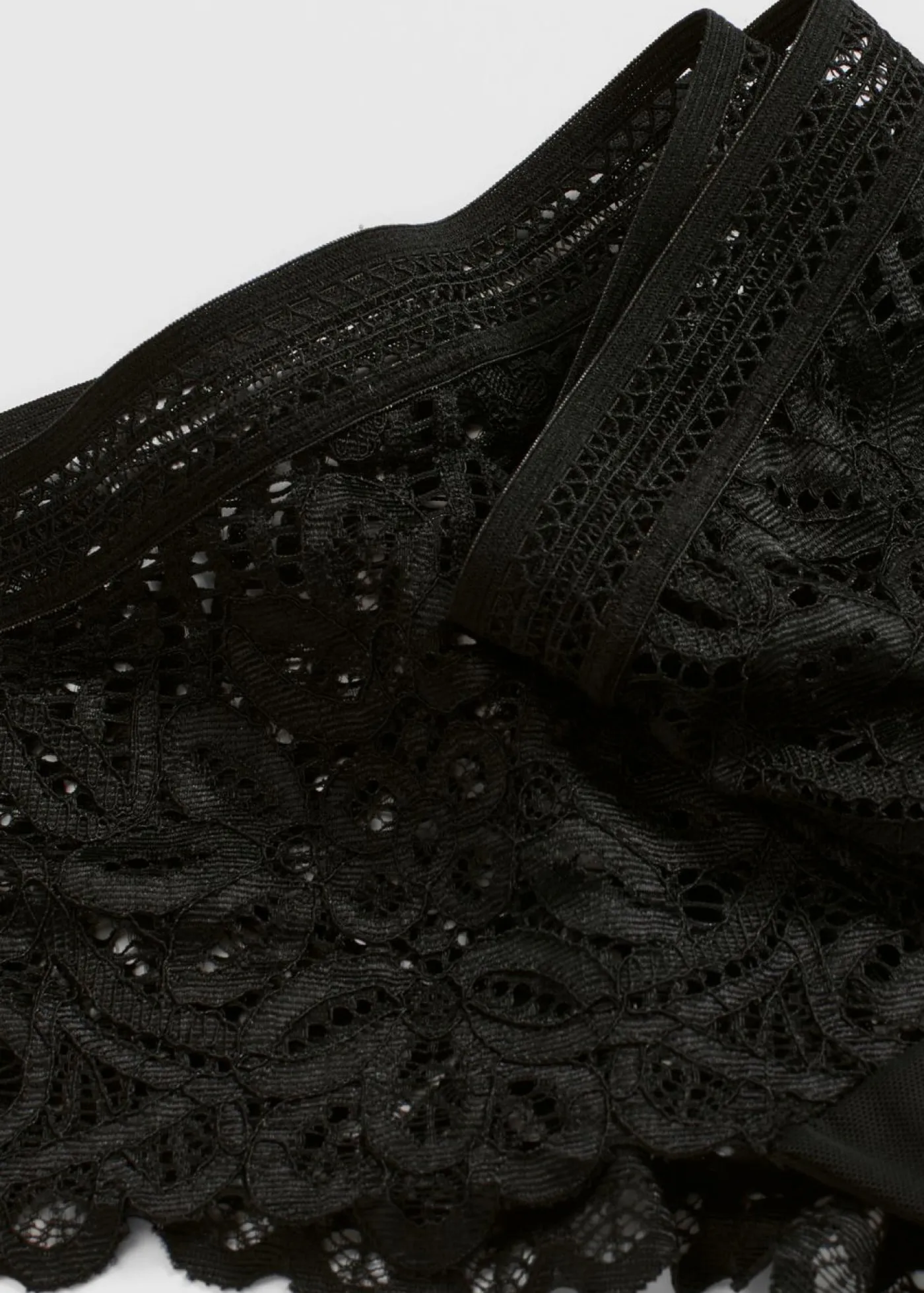 bonprix bonprix Braguita hipster de encaje elegante Negro Outlet