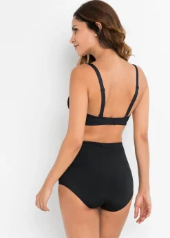 bonprix bonprix Braguita moldeadora con efecto reductor medio Negro New