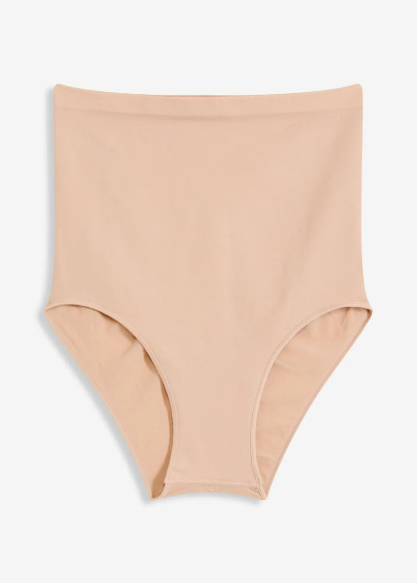bonprix bonprix Braguita moldeadora de talle alto sin costuras con efecto moldeador medio Beige mate Hot