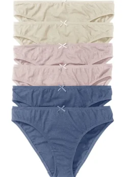 bonprix bonprix Braguitas (6 unidades) Beige arena/rosa/índigo Sale