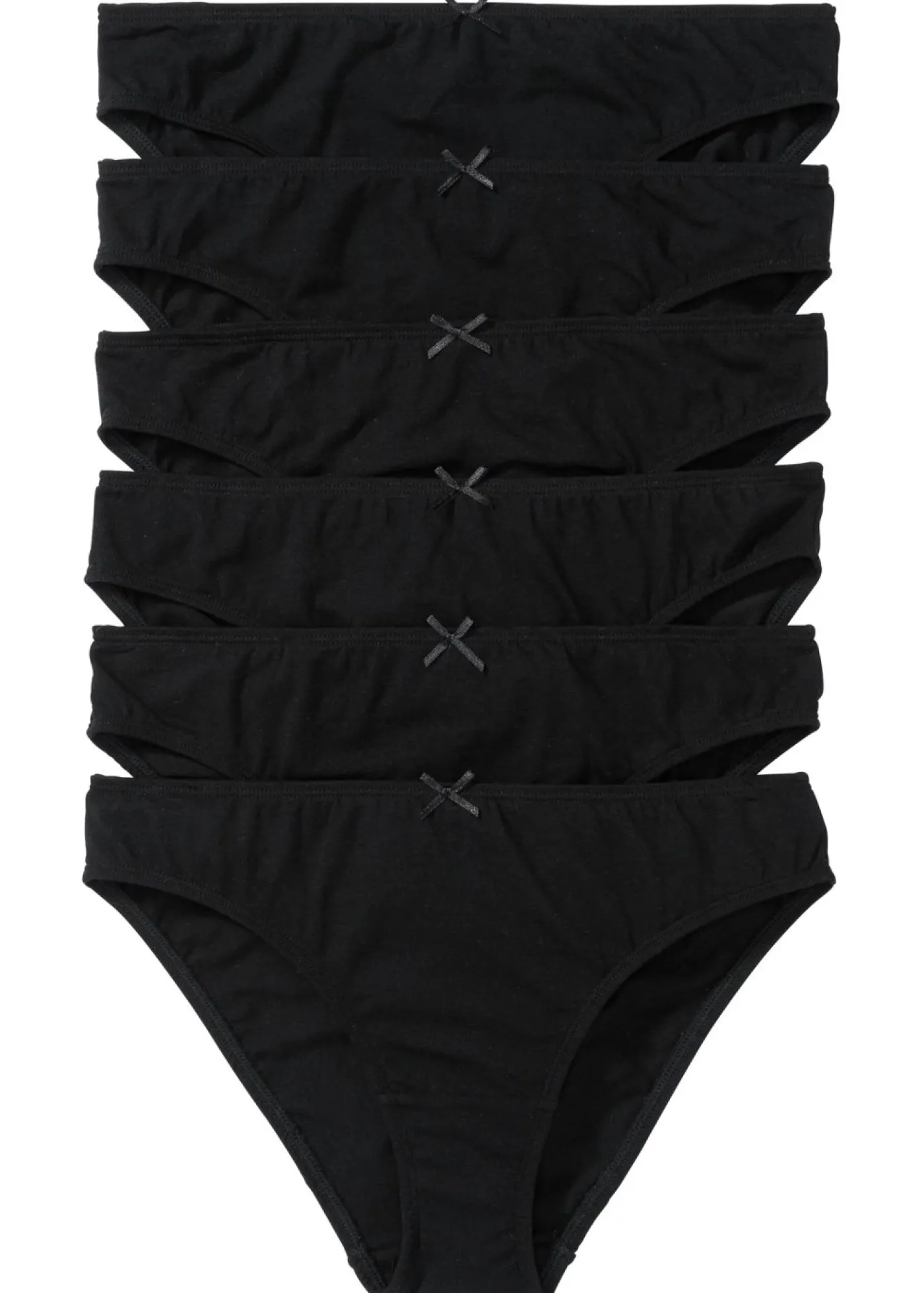 bonprix bonprix Braguitas (6 unidades) Negro Best