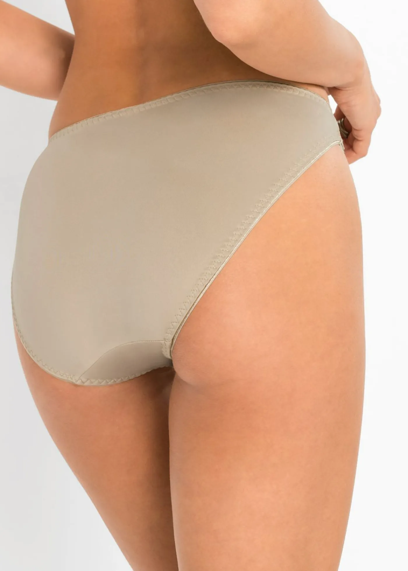 bonprix bonprix Braguitas (3 unidades) negro - blanco - piel Outlet