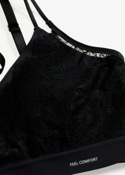 bonprix bonprix Bralette acolchado Feel Comfort Seamless Negro Online